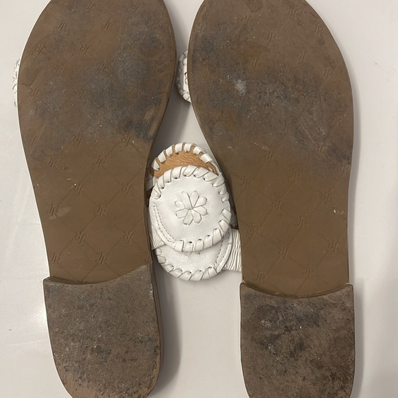 Jack Rogers Sandals -White -Size 9 - Picture 3 of 6